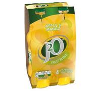 J2O Apple and Mango Juice Drink 4 x 275 ml (Pack of 6, Total 24 Bottles )