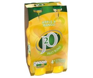 J2O Apple & Mango Juice 4 X 275ML