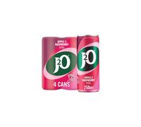 J2o Apple & Raspberry Cans 4 X 250ml
