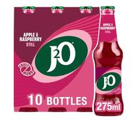 J2O Apple & Raspberry Juice Blend | 275ml Bottle | 10 Pack