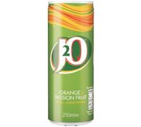 J2O Orange and Passionfruit Still Juice Drink 250ml (Pack of 12 x 250ml)