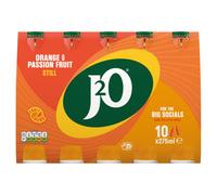 J2O Orange & Passion Fruit Fruit Blend 10 X 275ml