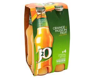J2O Orange & Passion Fruit Juice (24 x 275ml)