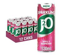 J2O Sparkling Apple & Raspberry 330ml Can (Pack of 12)