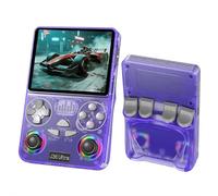J36 Handheld Game Console, 3.5 Inch IPS Portable Retro Game Player with 3000mAh Battery, Support Double Play & Global Networking, Preloaded 400 Classic Arcade Games, Gift for Kids & Adults