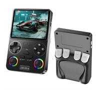 J36 Handheld Game Console, 3.5 Inch IPS Portable Retro Game Player with 3000mAh Battery, Support Double Play & Global Networking, Preloaded 400 Classic Arcade Games, Gift for Kids & Adults