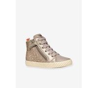 Geox J MIRROLESS Girl A Sneaker, Beige, 0 UK
