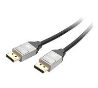 J5 create - DisplayPort cable - DisplayPort (M) latched to DisplayPort (M) latched - DisplayPort 1.2-1.8 m - 4K support - black