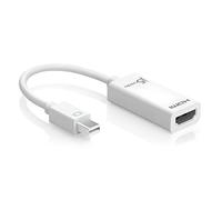 J5 Create JDA159 Mini DisplayPort HDMI Cable/4 K for (2.1 cm 4.5 cm White -adaptateur Mini DisplayPort/HDMI Adaptor Male/Female)