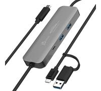j5create JCH462 Wormhole Switch™ Display Sharing Hub, Black