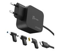 J5Create - 67W Gan Pd Usb-C Mini Charger With 3 Types Of Dc Connect... NEW