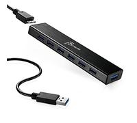 j5create 7-Port Powered USB 3.0 20W Data Hub with 3.3 ft Extended Cable