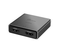 j5create 8K HDMI 2.1 2-Way Splitter - Mirror HDMI to Two Displays | Supports 8K, 4K, 1440p | HDR10+/Dolby Vision/VRR/FreeSync/G-Sync Compatible | for Game Consoles, PC, Laptop (JDSH812)