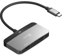 j5create JCA465 - 8K USB-C® to Dual HDMI™ Display Adapter