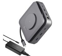 j5create JCD3199P USB-C® Dock Dual 4K HDMI™ with 140W GaN PD3.1 Power Adapter-EU, Black