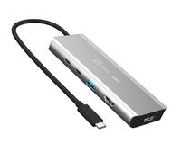 j5create USB4 Multi‑Port Hub JCD401 - Dual 4K - Silver