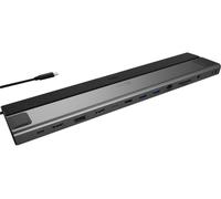 j5create JCD554 USB4® Triple 4K Display Docking Station, Black