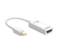 j5create JDA159 mini DisplayPort™ to 4K HDMI™ Adapter, White