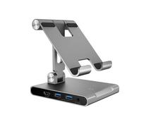 j5create JTS224 Multi-Angle Stand with Docking Station for iPad Pro