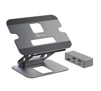 j5create JTS327-N Support pour Ordinateur Multi-Angle avec Dock 4K