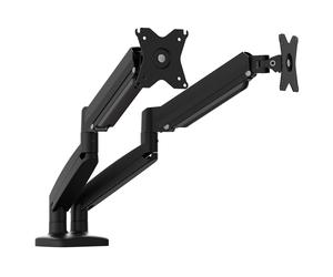 j5create JTSA102 Ergonomic Dual Monitor Mount, Black
