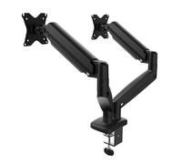 j5create JTSA102 Ergonomic Dual Monitor Mount, Black