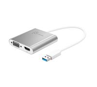 j5create JUA360 USB 3.0 to Dual VGA HDMI Multi-Monitor Adapter