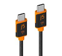 j5create JUCX25L18 USB-C® 100W Sync & Charge Cable (1.8 m / 5.9 ft.)