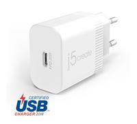 j5create JUP1420 20W PD USB-C® Wall Charger