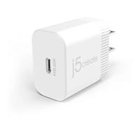 J5Create JUP1420-FN 20W USB-C PD Fast Wall Charger Fast, efficient USB-C charging in a compact UK-wall design