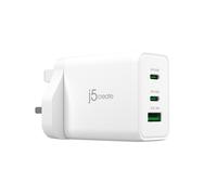 j5create JUP3365F-FN 65W GaN USB-C 3-Port Charger - UK