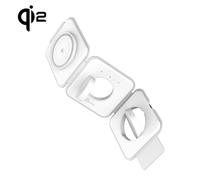 j5create Qi2 3-in-1 Magnetic Travel Wireless Charging Station