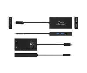 j5create JVA01 Video Capture USB™ Hub， Space GREY