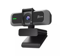 j5create JVU430 USB 4K Ultra HD Webcam 3840 x 2160 Video Capture Resolution Black and Silver 8 MP 3840 x 2160 pixels Full HD 60 fps 720x480@30fps 1280x720@30fps 1920x1080@30fps 2560x1440@30fps 3840x21