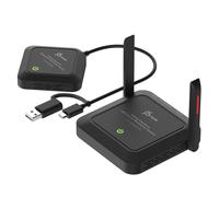 j5create JVW120 Wireless Extender for USB™ Cameras / Microphones / Speakers, Black