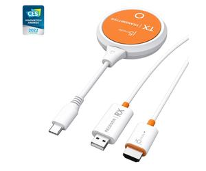 j5create JVWAW61 ScreenCast FHD USB-C® Wireless Display Extender, Black