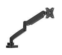 j5create Monitor Mount with 6-in-1 Docking Station, Fully Adjustable | Gas Spring Monitor Arm for 17 to 32 inch Screen, Conveniently Set Optimal Angle and Maximize Productivity (JTSA301)