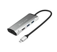 j5create USB C Hub - 4K 60Hz HDMI, 2 USB-A 10Gbps, USB-C 10Gbps with PD