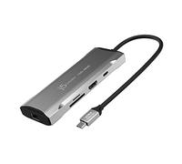 j5create USB C Hub - 4K 60Hz HDMI, USB-C & A 10Gbps, 100W PD with 5Gbps, Ethernet, SD 4.0 Card Reader | for MacBook, XPS, Surface Pro (JCD393)