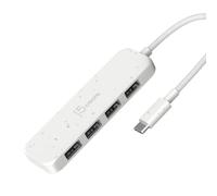 J5create USB-C to 4-Port Type-A Gen 2 Hub Compact USB-C hub with four high-speed USB-A Gen 2 ports, delivering fast data expansion for modern laptops