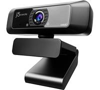 j5create USB Streaming Webcam - 1080P HD with 360° Rotation, High Fidelity Microphone, Plug and Play for PC, Macs, Laptops, ideal for Skype, YouTube, Zoom, Facetime, Conferencing and Calling (JVCU100)