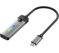j5create USB Type C to HDMI Adapter (8K@60Hz, 4K@120Hz) with RGB LED Light for