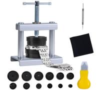 J6&H6 Watch Press Tool Set,Watch Back Case Closer for Closing the Cover , Watches Battery Replacement Tool Kit, Dismantling The Watchs Opener Case, Suitable for Watches Repair Kits with 16 to 50mm