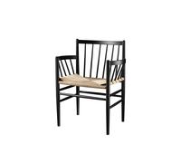 J81 Dining Table Chair Black