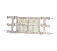 JA Horse JA6011 Box Lock Box Curtain for Horses Sturdy Stable Guard and Box Door Lock for Ventilation in Summer High Quality Protection Device for Tournament and Stable (Beige)