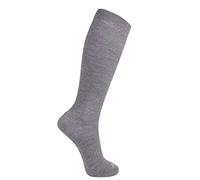 ja vie 80% Merino Wool Ultra Soft 15-20mmHg Graduated Compression Socks for Women & Men, Brown Marl, M