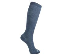 ja vie 80% Merino Wool Ultra Soft 15-20mmHg Graduated Compression Socks for Women & Men, Denim, M
