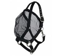 JA4037 Fly Mask Halter Fly Mask Halter Fleece Elastic Band Forehead High Quality Fittings Adjustable Chin Strap Fit Pasture Halter Anti-Chafing Willow Riding (Shetland)