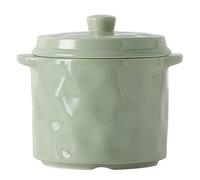 Jaamyears Small Onion Soup Bowls 500ml, Solid Color Soup Mug with Handles and Lid, Ceramic Soup Crocks Oven Safe