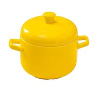 Jaamyears Small Onion Soup Bowls 500ml, Solid Color Soup Mug with Handles and Lid, Ceramic Soup Crocks Oven Safe
